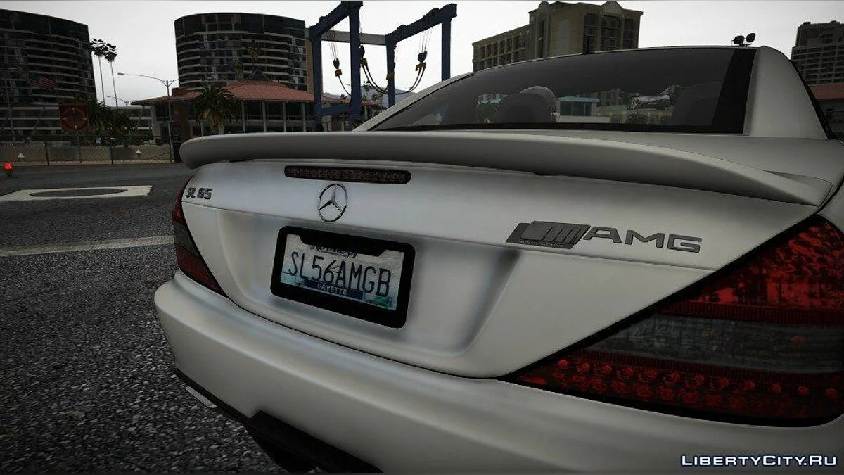 Mercedes-Benz SL65 AMG Black Series [R230] 2009 [HQ/Add-On/Replace/Animated/Dirtmap/Template/Auto Spoiler] / GTA 5