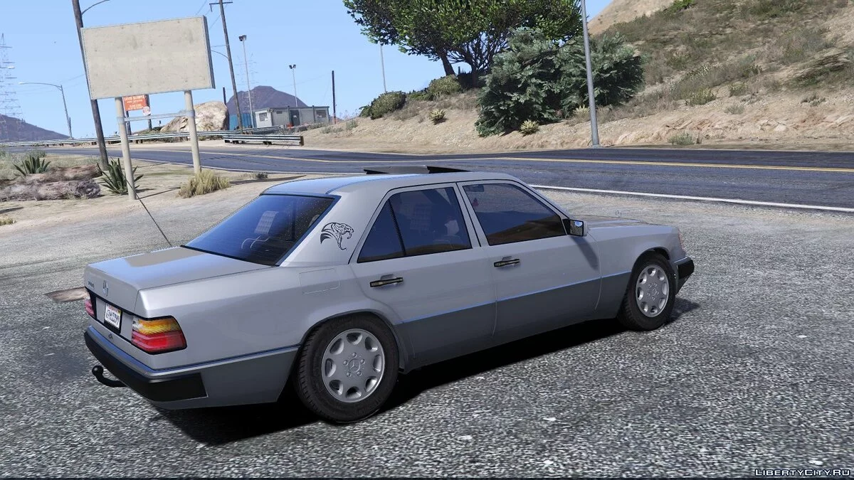 Mercedes-Benz W124 300D '1992 [Add-On/Replace/Animated/Extras] / GTA 5