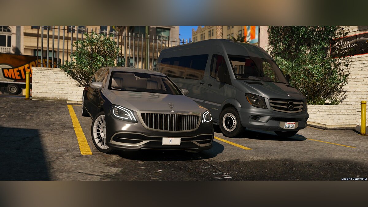 Скачать Mercedes Benz Maybach s600 Pullman [Replace] для GTA 5