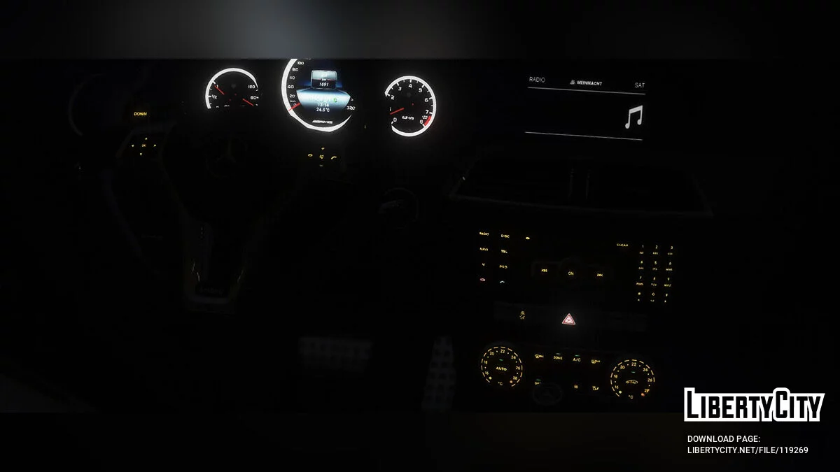 2013 Mercedes-AMG C63 (W204) Facelift [Add-On | Black Series | Brabus | Tuning] 2.0 / GTA 5