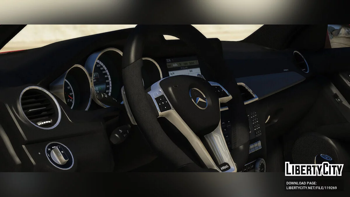 2013 Mercedes-AMG C63 (W204) Facelift [Add-On | Black Series | Brabus | Tuning] 2.0 / GTA 5