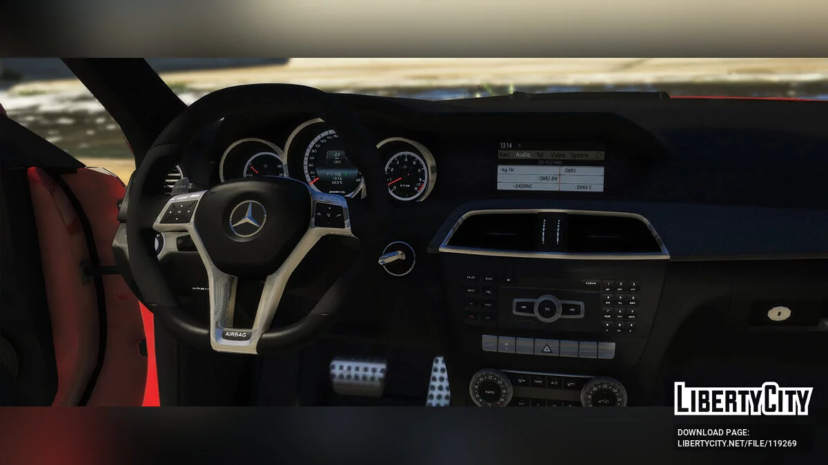 2013 Mercedes-AMG C63 (W204) Facelift [Add-On | Black Series | Brabus | Tuning] 2.0 / GTA 5