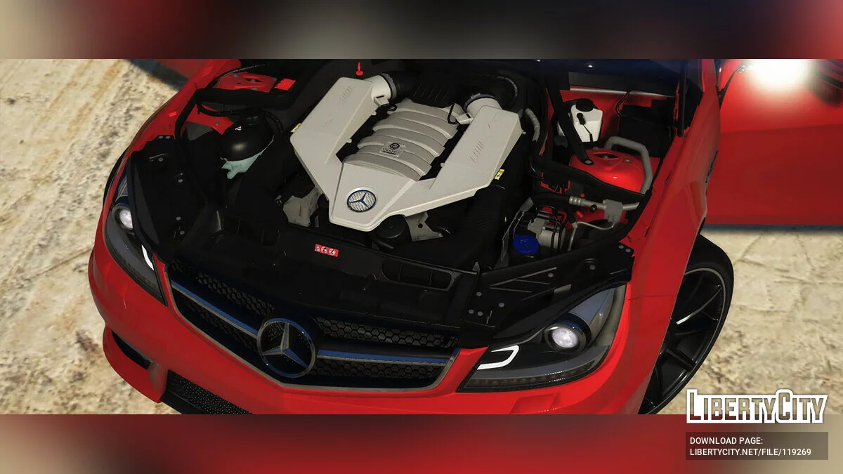 2013 Mercedes-AMG C63 (W204) Facelift [Add-On | Black Series | Brabus | Tuning] 2.0 / GTA 5