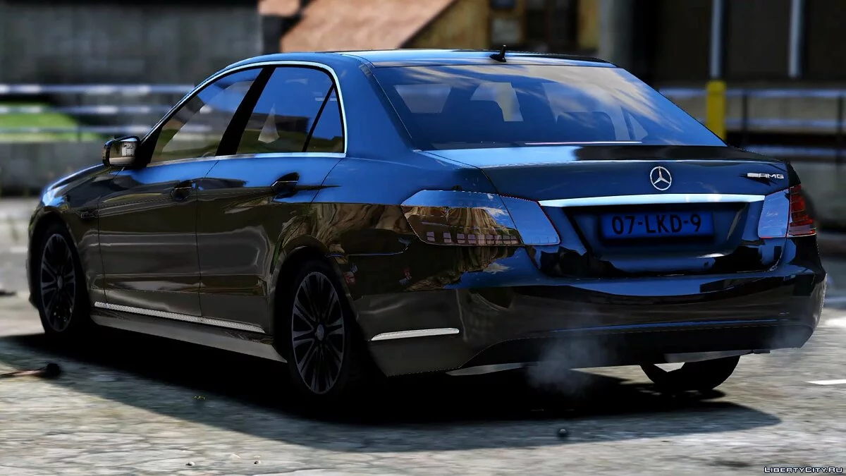 Mercedes-Benz E-Class 2014 Taxi EU Plates V1.0 / GTA 5