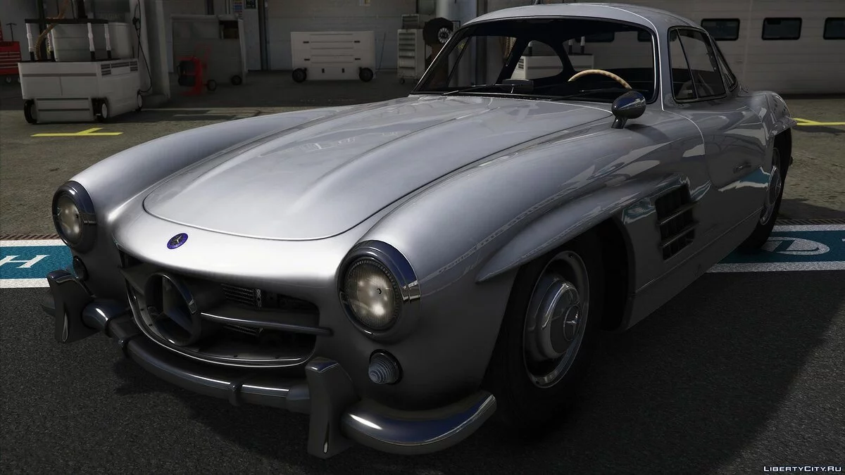 1954 Mercedes Benz 300 SL HQ | LODS | AnimEngine 1.0 / GTA 5