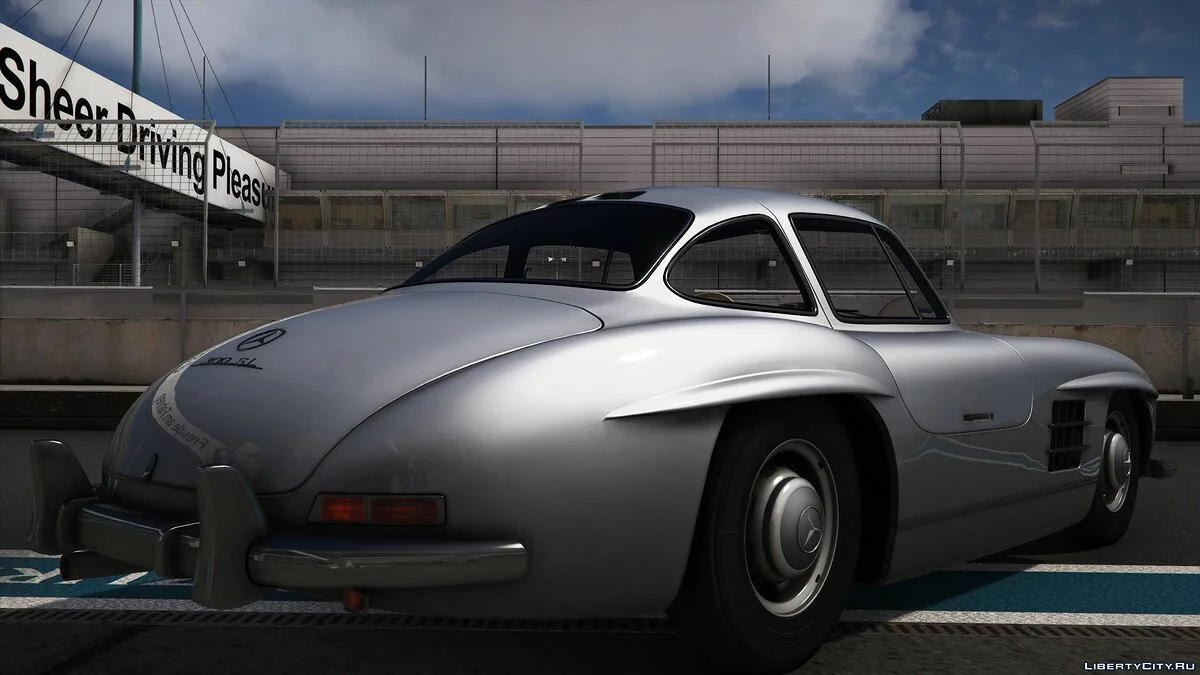 1954 Mercedes Benz 300 SL HQ | LODS | AnimEngine 1.0 / GTA 5