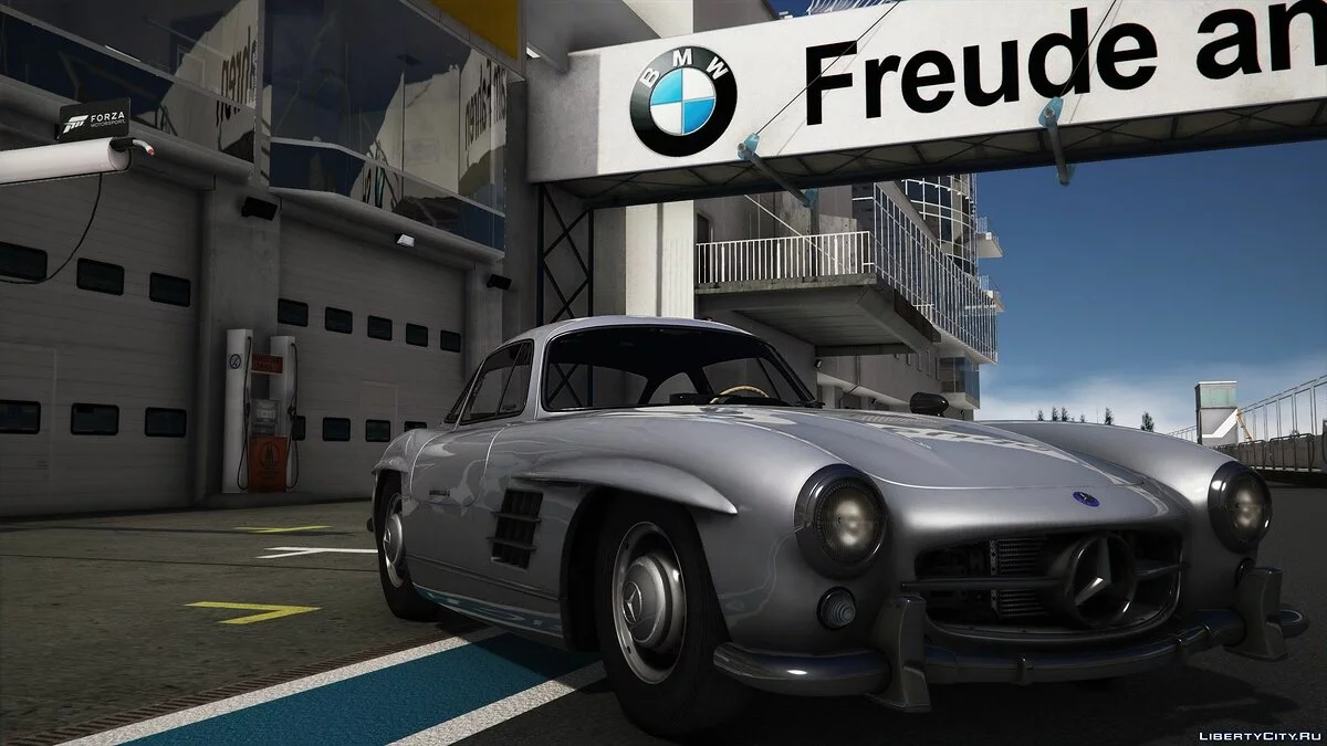 1954 Mercedes Benz 300 SL HQ | LODS | AnimEngine 1.0 / GTA 5