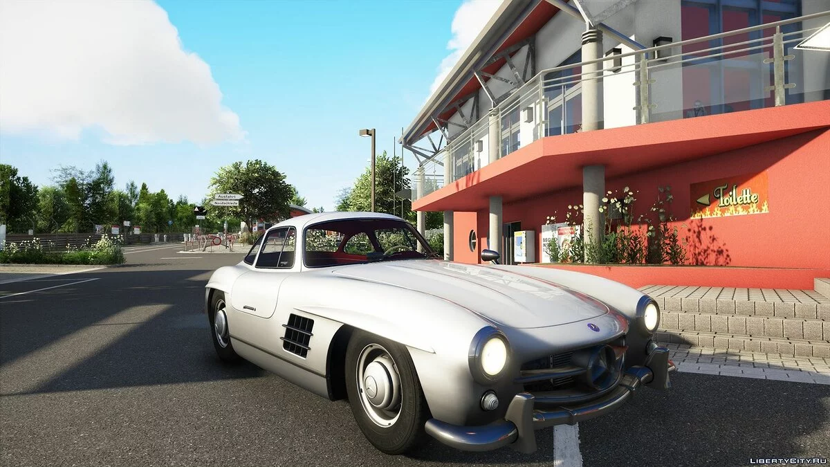 1954 Mercedes Benz 300 SL HQ | LODS | AnimEngine 1.0 / GTA 5