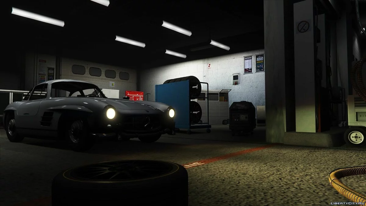 1954 Mercedes Benz 300 SL HQ | LODS | AnimEngine 1.0 / GTA 5