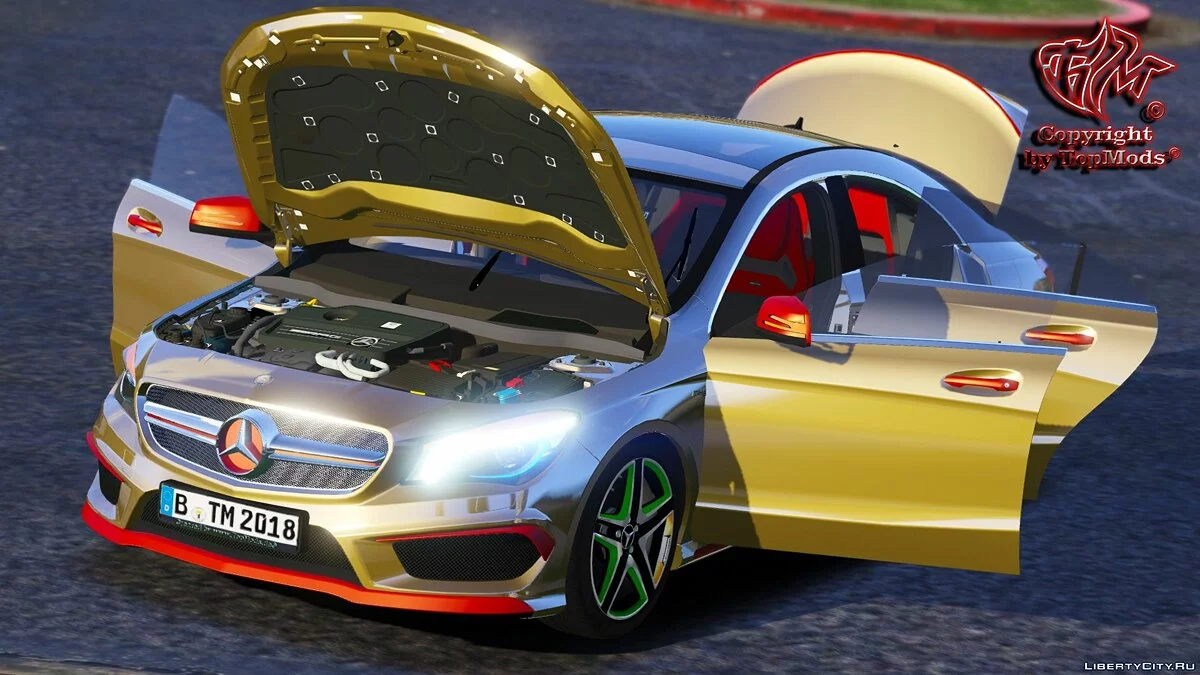 Mercedes Benz CLA AMG & TM Edition V1.0.0 / GTA 5