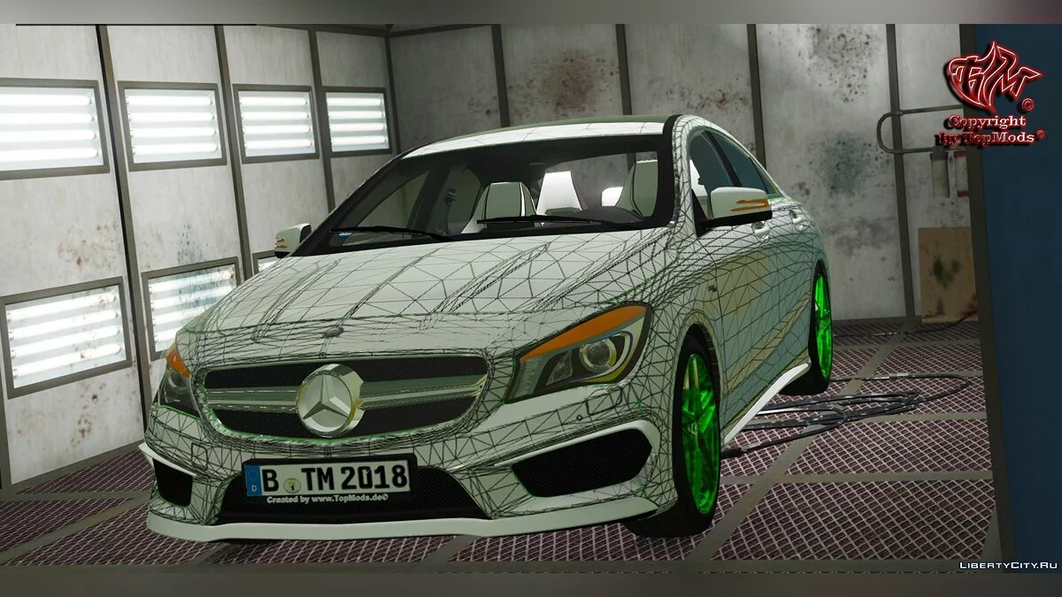 Mercedes Benz CLA AMG & TM Template Edition V1.0.0 / GTA 5