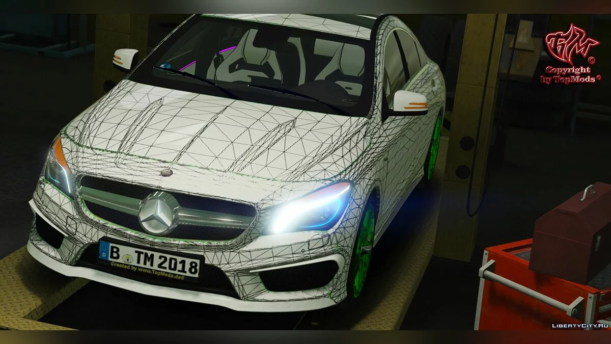 Mercedes Benz CLA AMG & TM Template Edition V1.0.0 / GTA 5