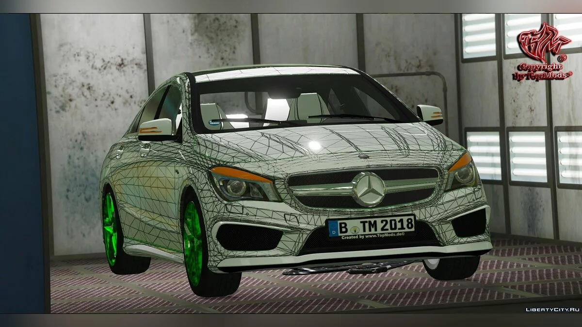Mercedes Benz CLA AMG & TM Template Edition V1.0.0 / GTA 5