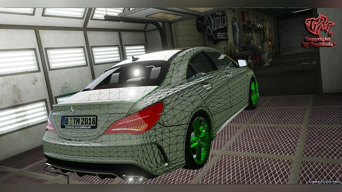 Mercedes Benz CLA AMG & TM Template Edition V1.0.0 / GTA 5