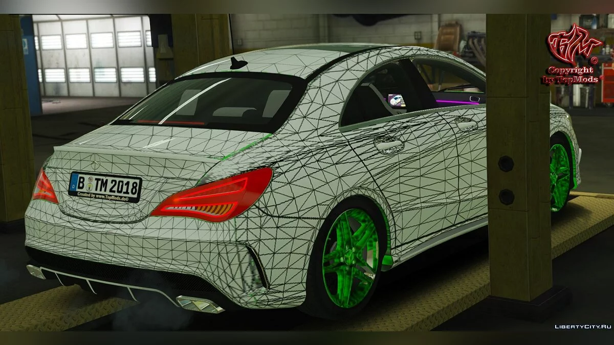 Mercedes Benz CLA AMG & TM Template Edition V1.0.0 / GTA 5