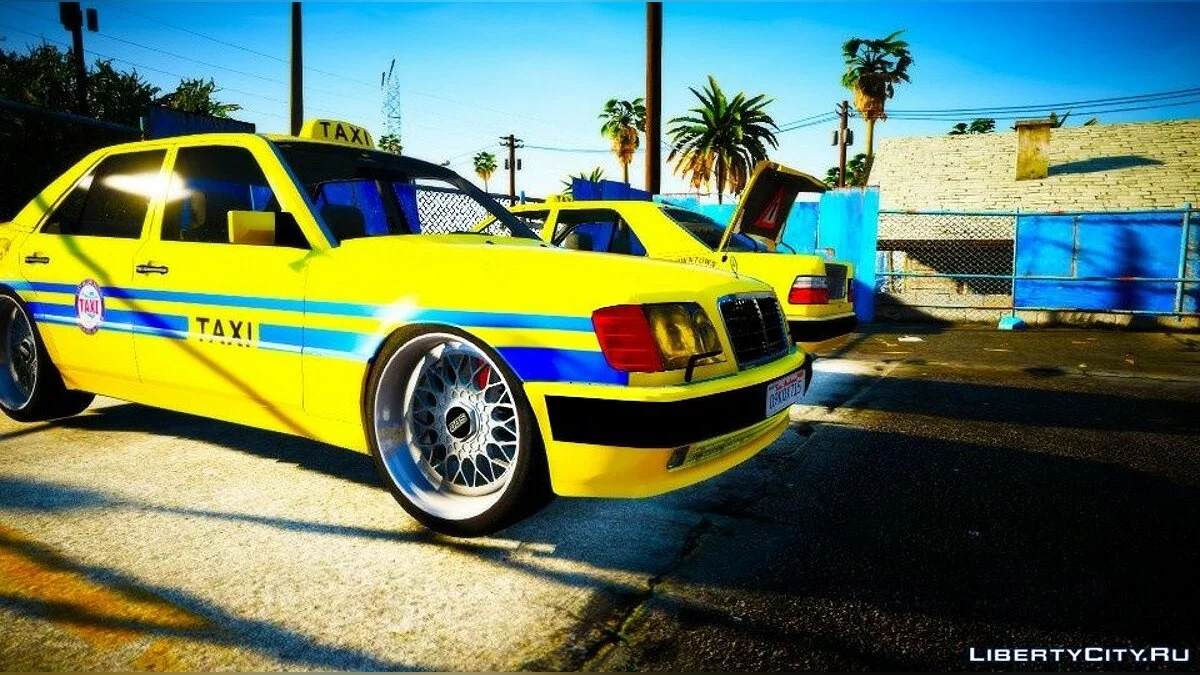 Mercedes-Benz E500 W124 Такси Лос-Сантоса / GTA 5