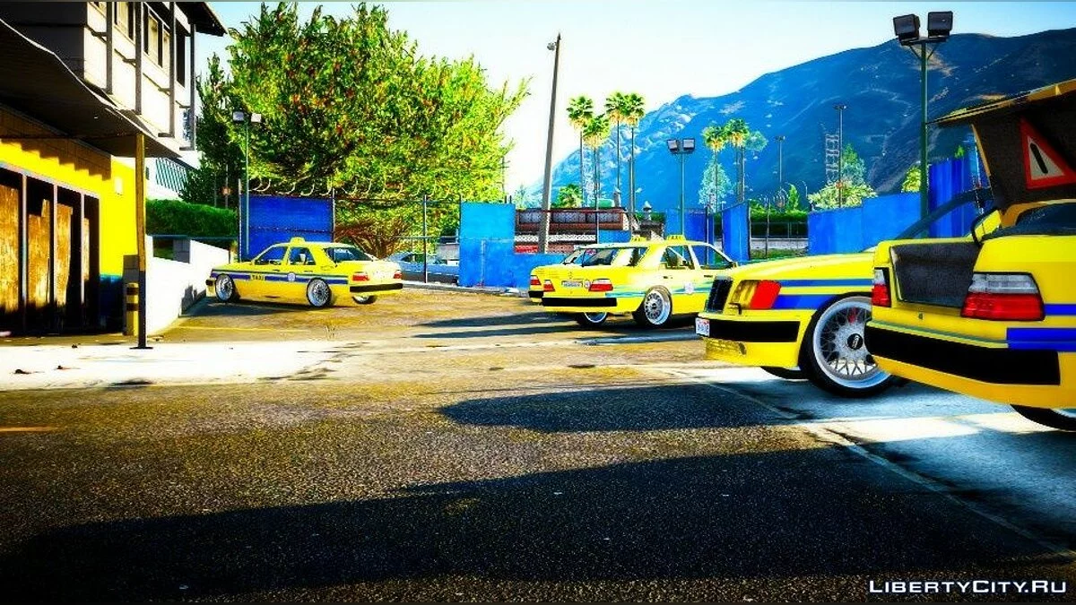 Mercedes-Benz E500 W124 Такси Лос-Сантоса / GTA 5