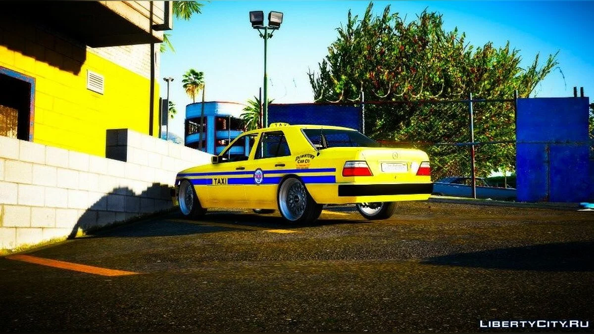 Mercedes-Benz E500 W124 Такси Лос-Сантоса / GTA 5