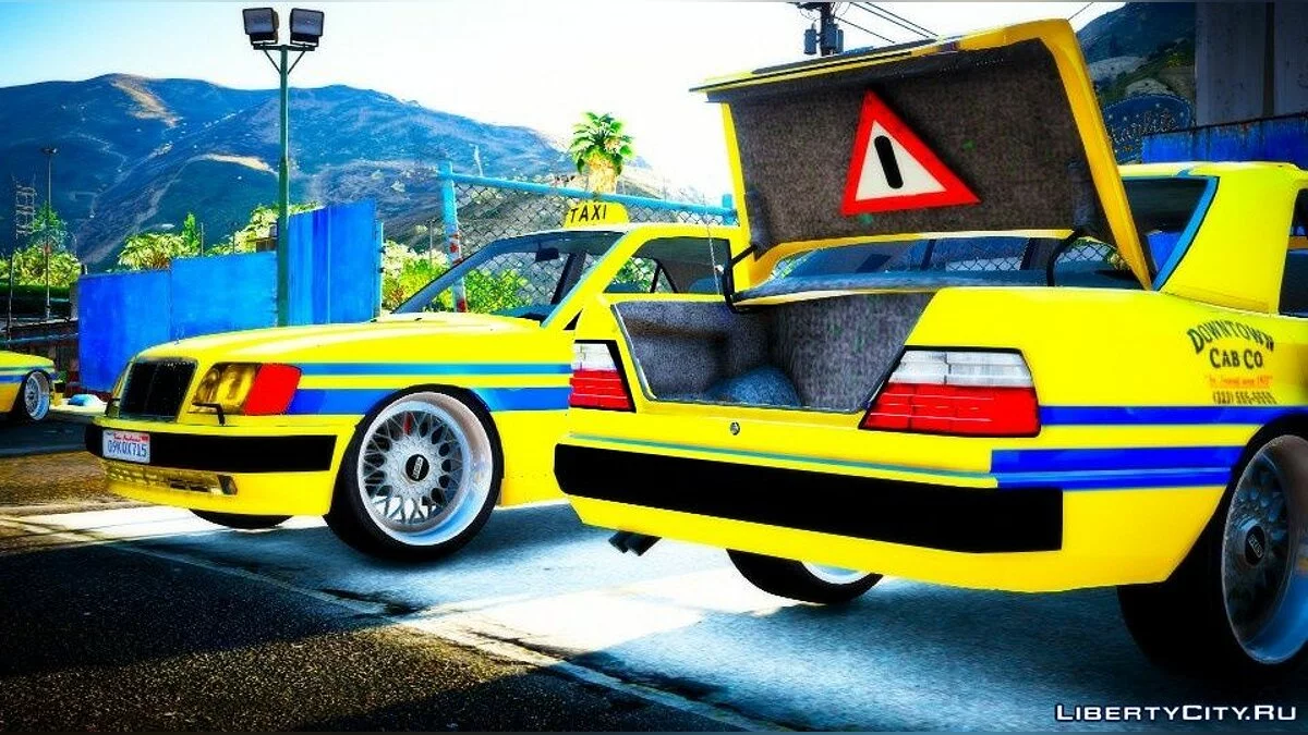 Mercedes-Benz E500 W124 Такси Лос-Сантоса / GTA 5