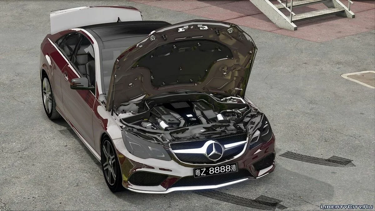Mercedes-Benz E500 Coupe 2016 года / GTA 5