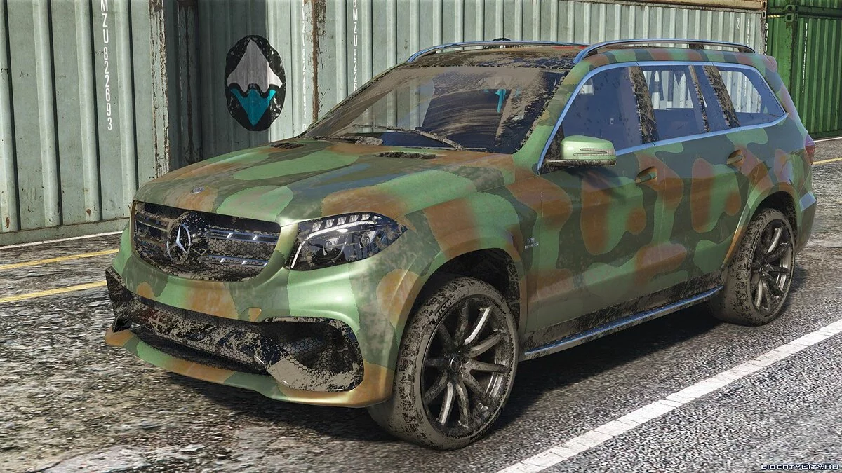 2016 Mercedes-AMG GLS 63 (X166) [Add-On /Template] 1.2 / GTA 5