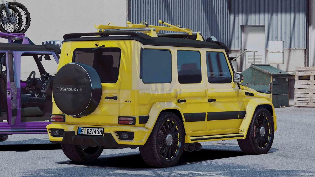 G63 Mansory Gronos 1.0 / GTA 5