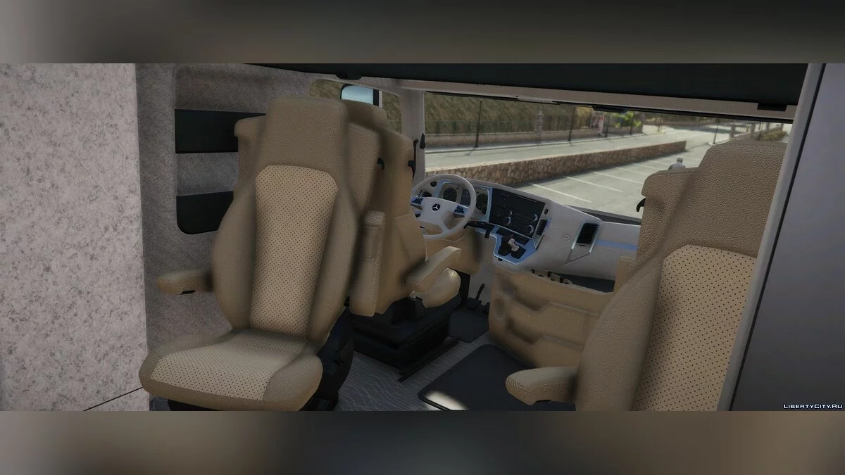 Mercedes Actros Motorhome  / GTA 5
