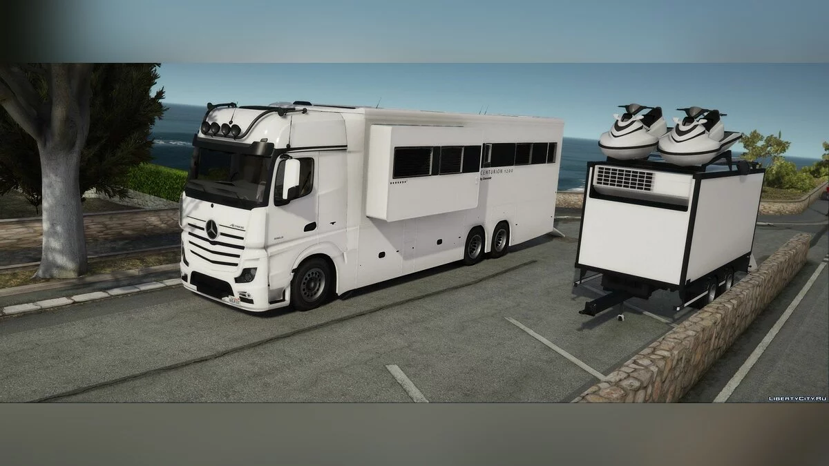Mercedes Actros Motorhome  / GTA 5