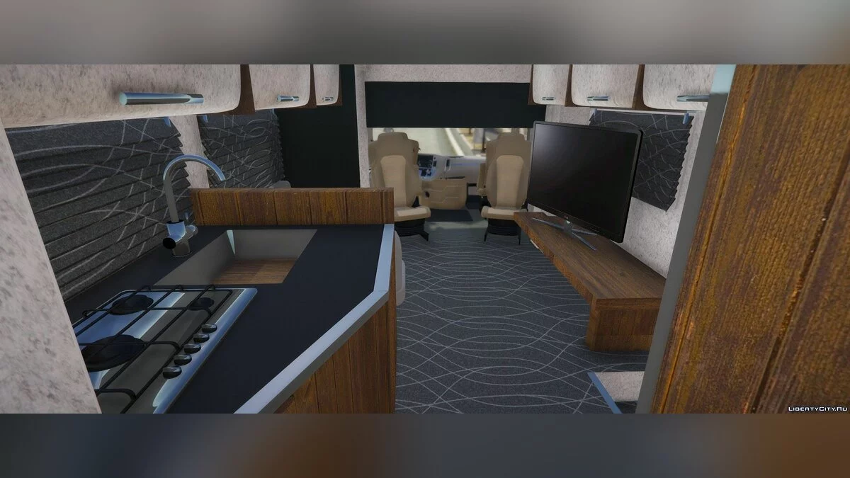 Mercedes Actros Motorhome  / GTA 5