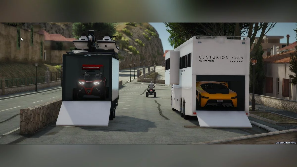Mercedes Actros Motorhome  / GTA 5