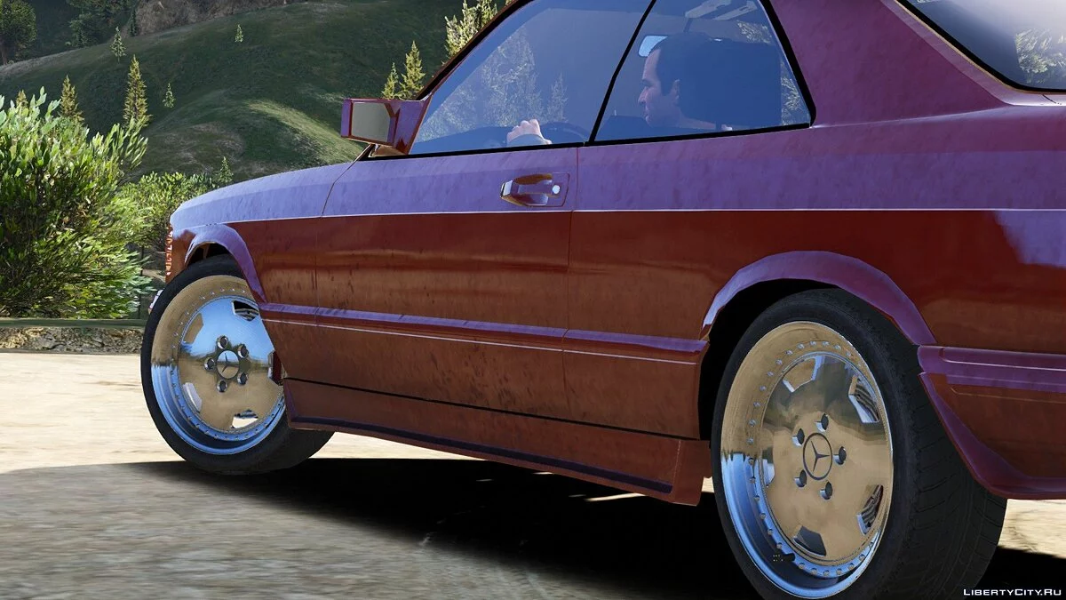 Mercedes Benz 560 SEC 1991 W126 Coupe [Add-On | Replace] 1.2 / GTA 5
