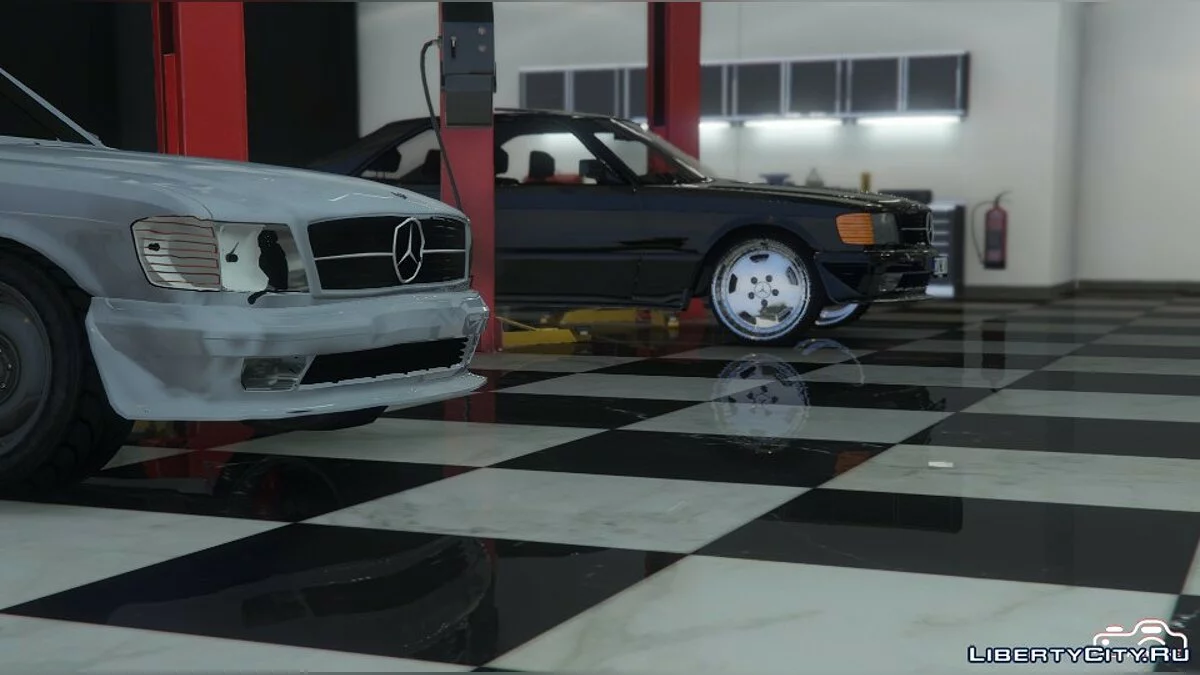 Mercedes Benz 560 SEC 1991 W126 Coupe [Add-On | Replace] 1.2 / GTA 5