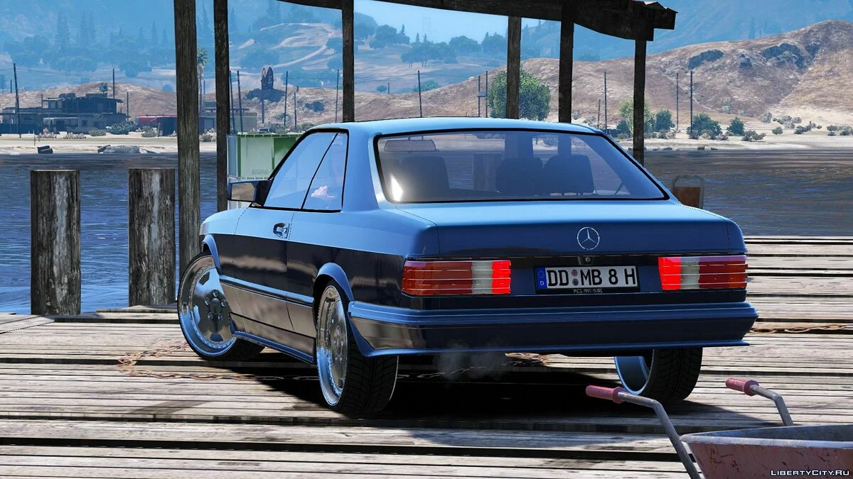 Mercedes Benz 560 SEC 1991 W126 Coupe [Add-On | Replace] 1.2 / GTA 5
