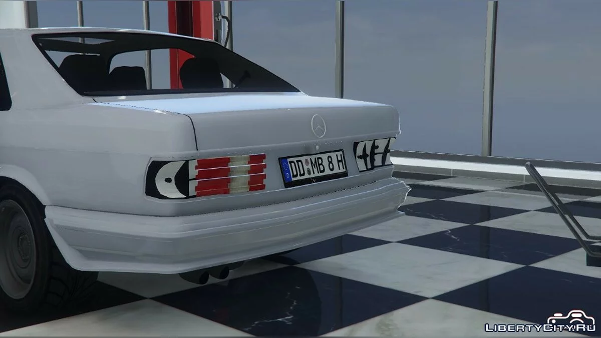 Mercedes Benz 560 SEC 1991 W126 Coupe [Add-On | Replace] 1.2 / GTA 5