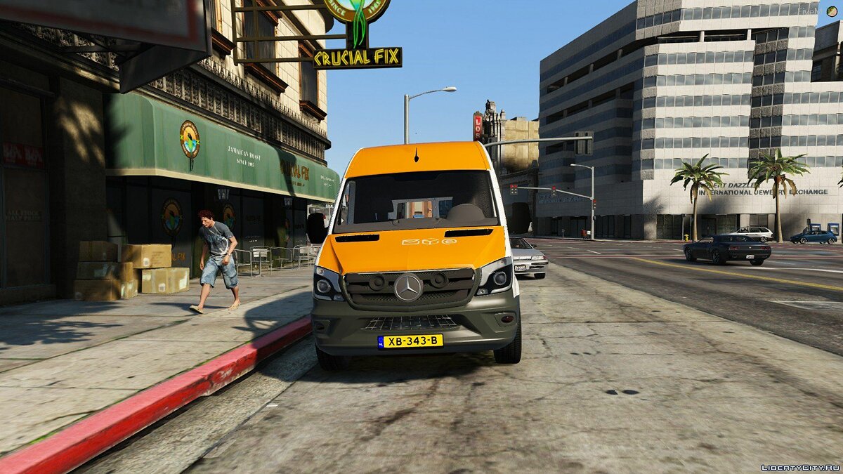 Скачать Mercedes-Benz Sprinter 2015 для GTA 5