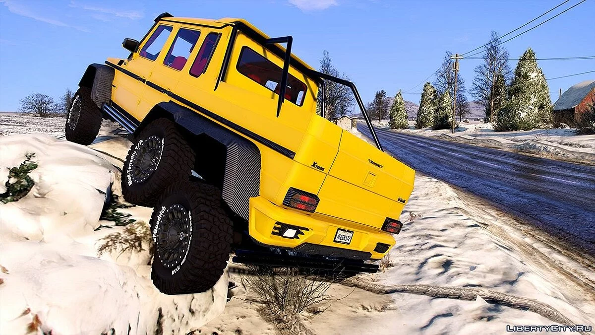 Mercedes Mansory Gronos 6x6 Xtreme [Add-On /Replace] 1.0 / GTA 5