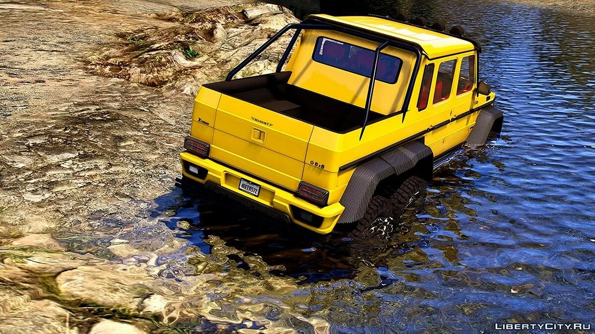 Mercedes Mansory Gronos 6x6 Xtreme [Add-On /Replace] 1.0 / GTA 5