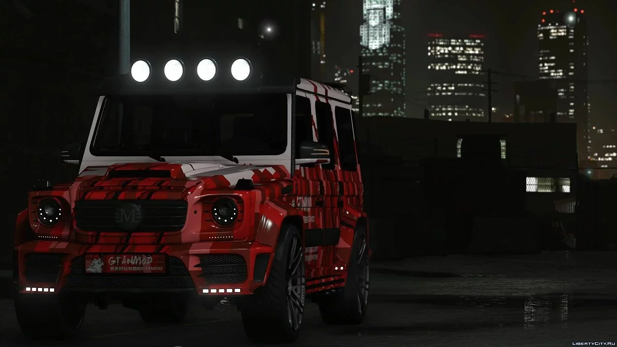 Mercedes-Benz G63 Jurassic Edition 1.0 / GTA 5