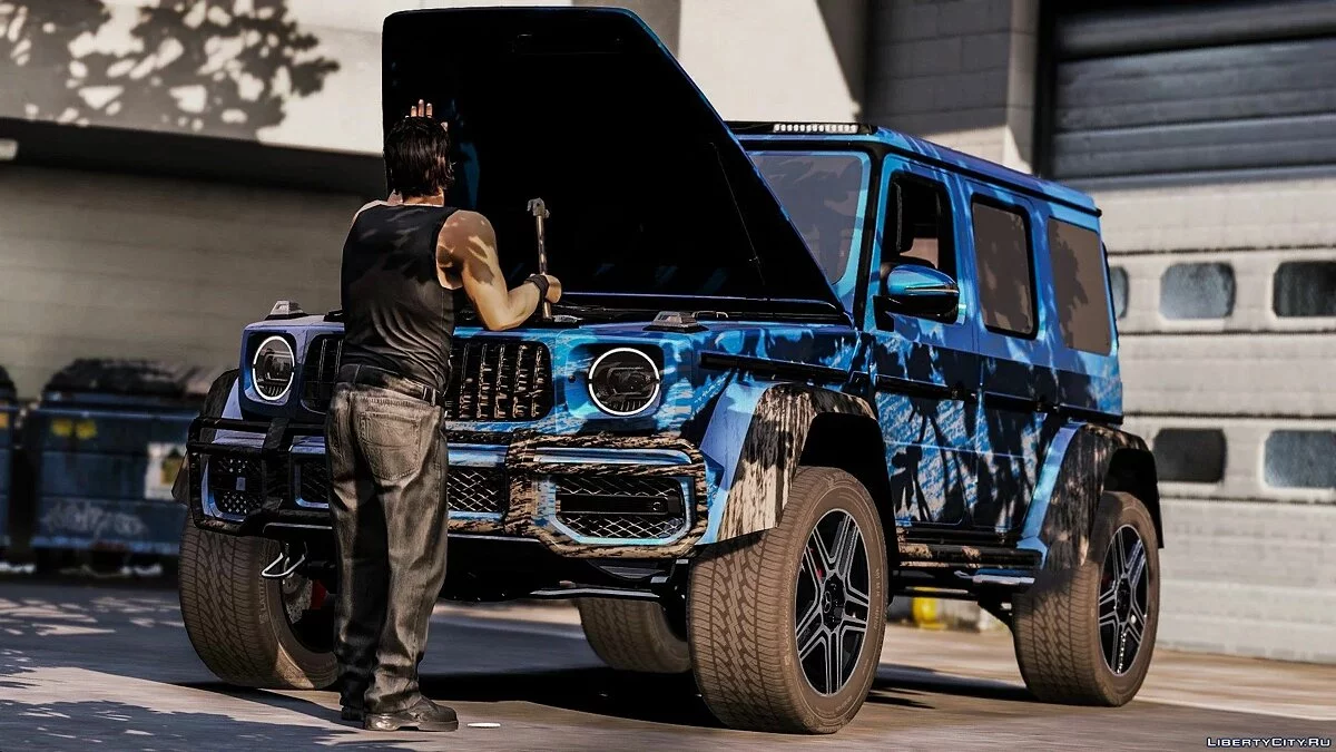 2019 Mercedes Benz G63 4X4 [Add-On / ENGINE] / GTA 5