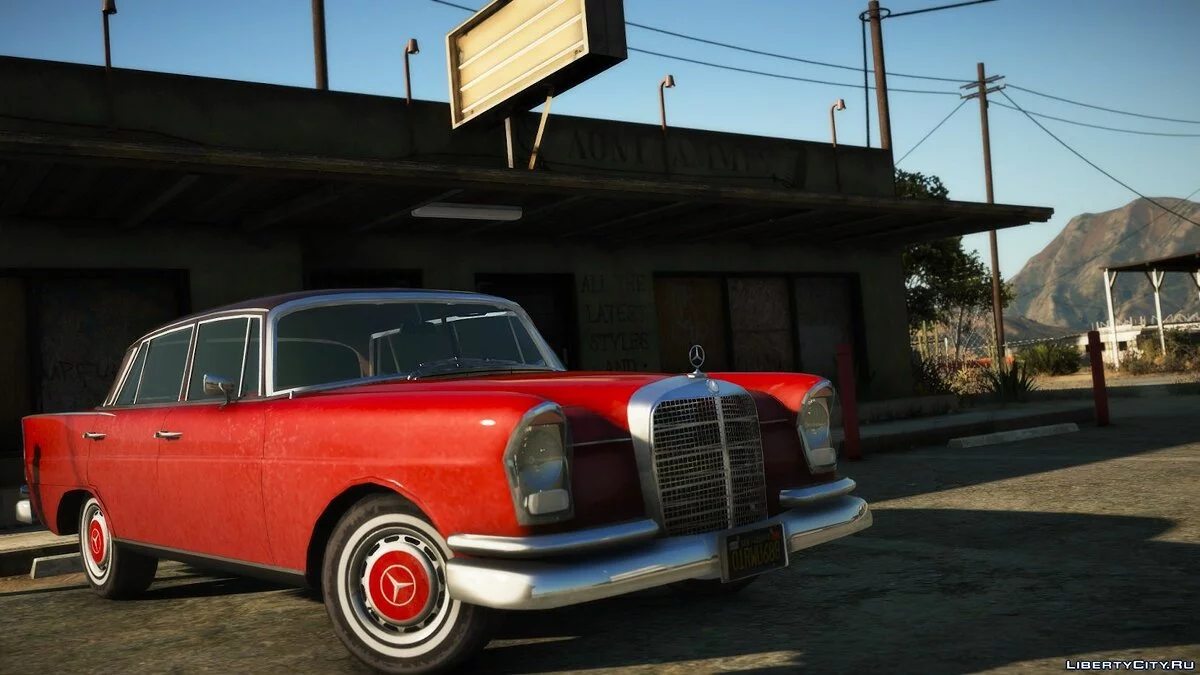 1964 Mercedes-Benz 220s W111 [Add-On | LODs] 1.02 / GTA 5