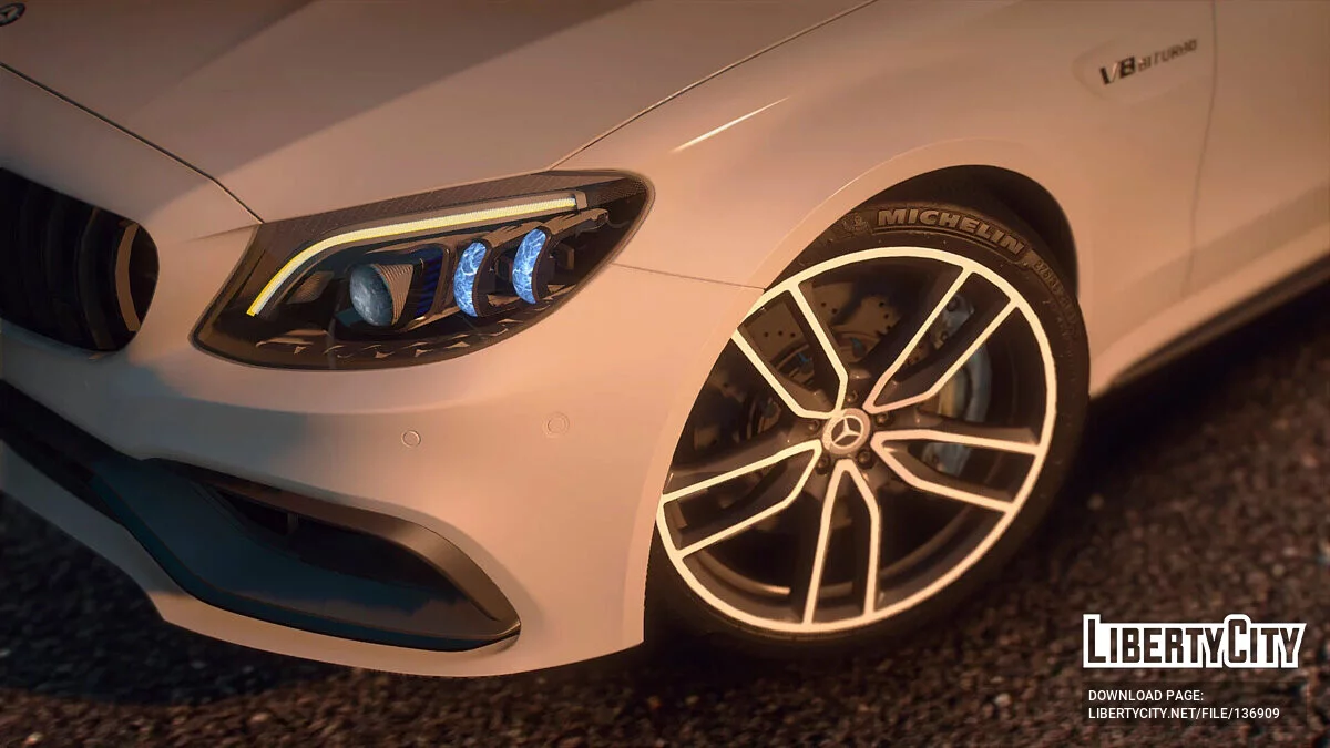 Mercedes-Benz C63 AMG 2019 v1.3.1 / GTA 5