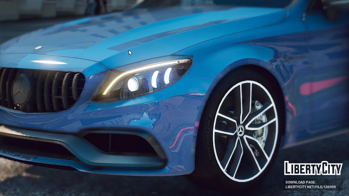 Mercedes-Benz C63 AMG 2019 v1.3.1 / GTA 5