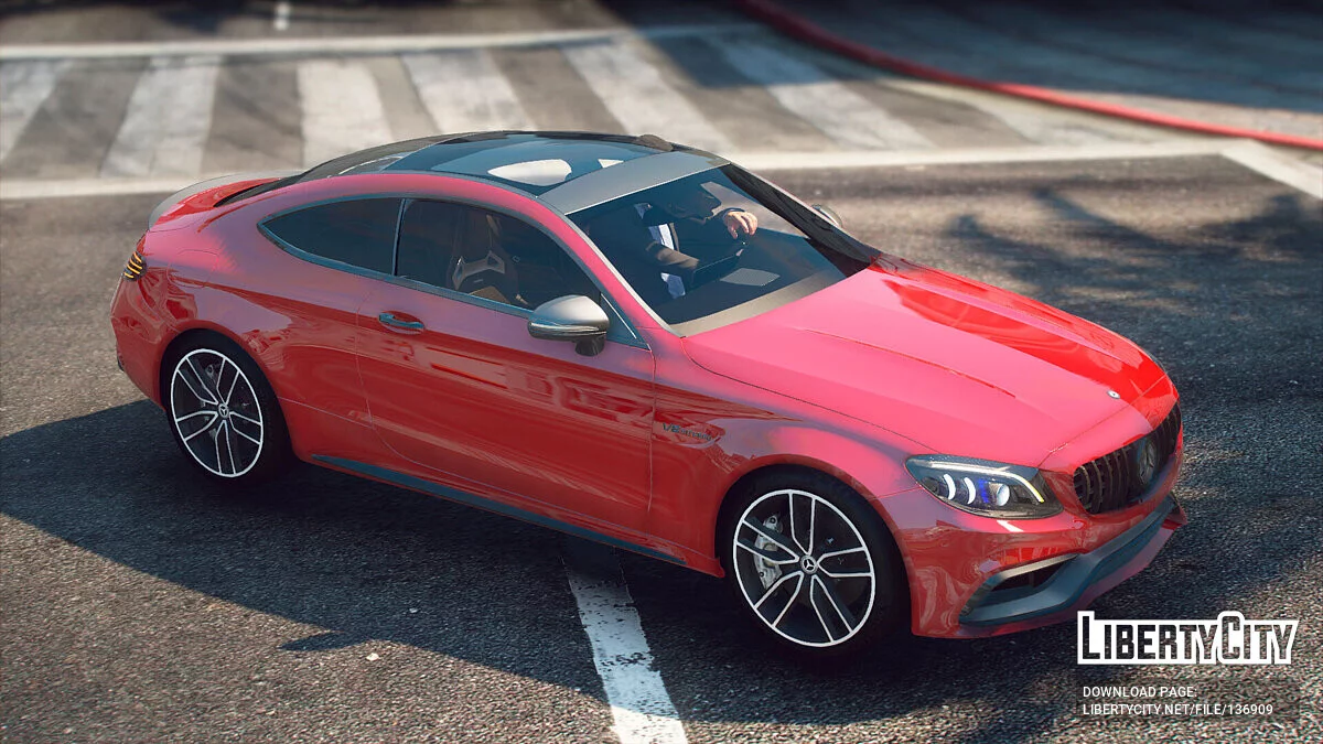 Mercedes-Benz C63 AMG 2019 v1.3.1 / GTA 5