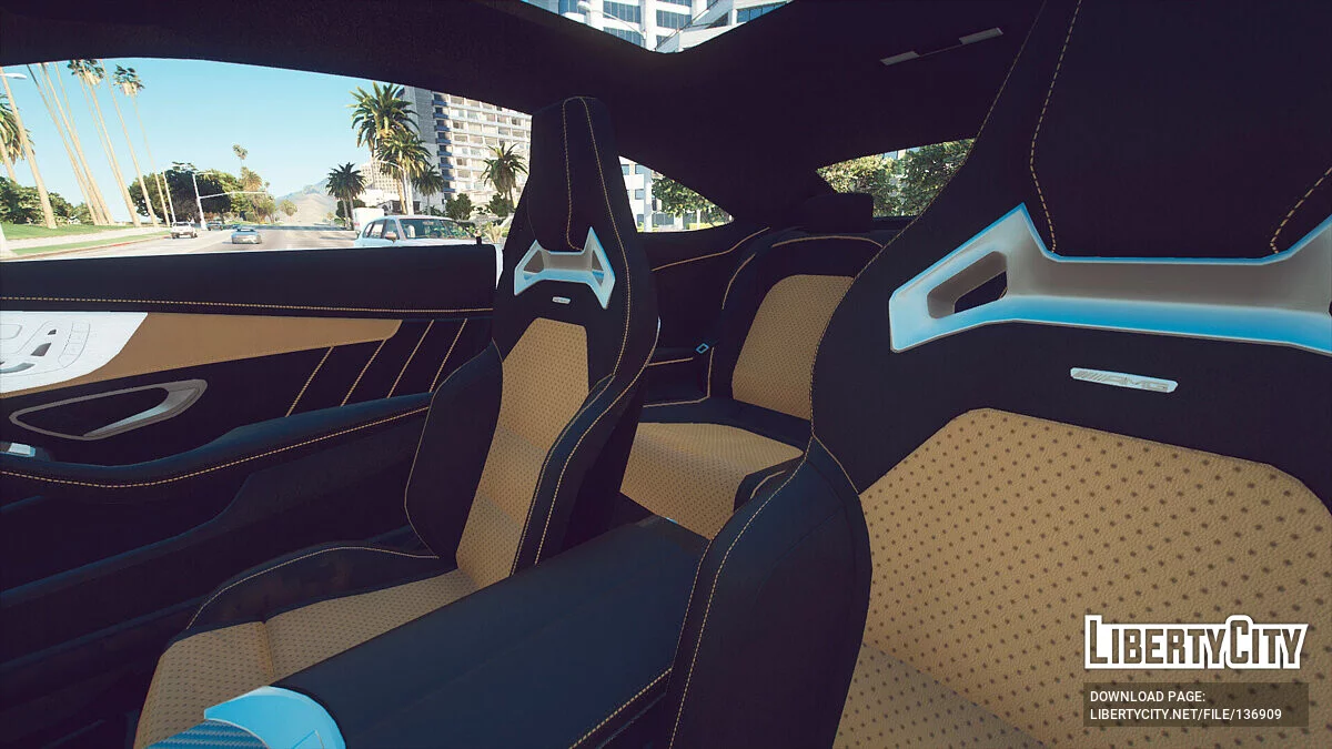 Mercedes-Benz C63 AMG 2019 v1.3.1 / GTA 5