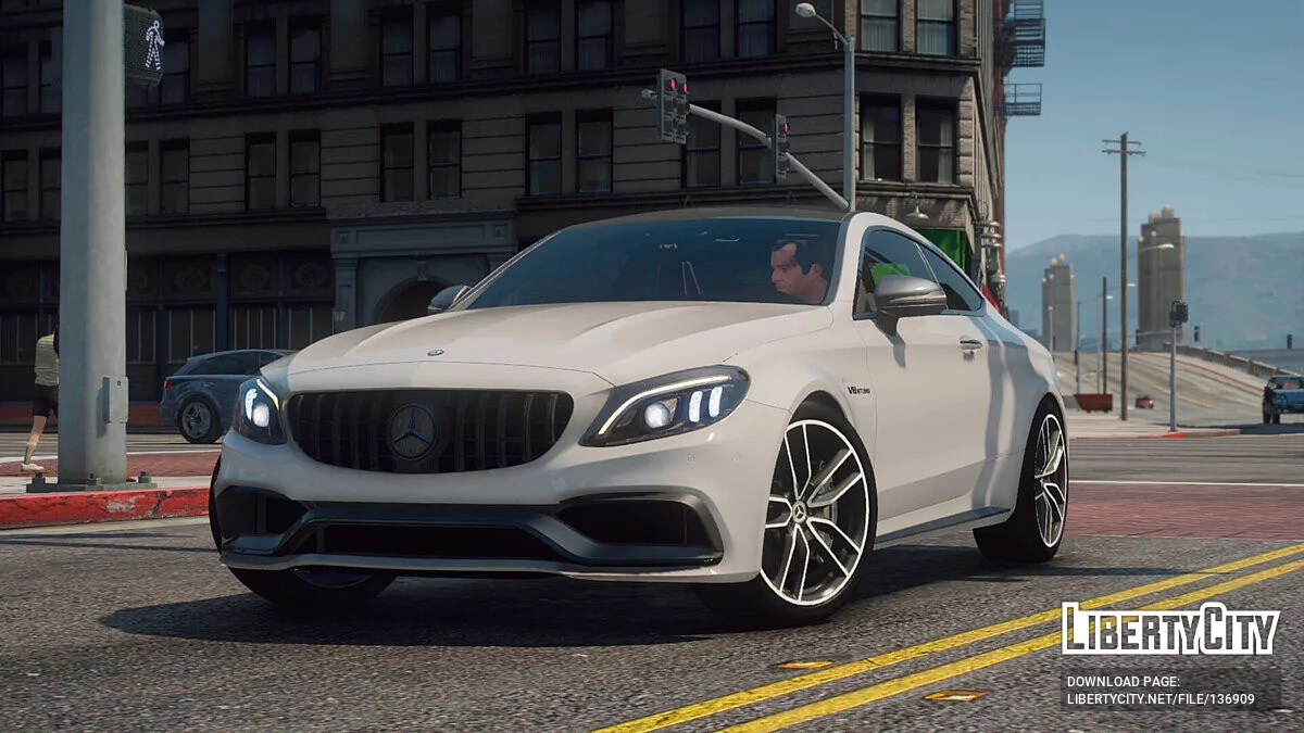 Mercedes-Benz C63 AMG 2019 v1.3.1 / GTA 5