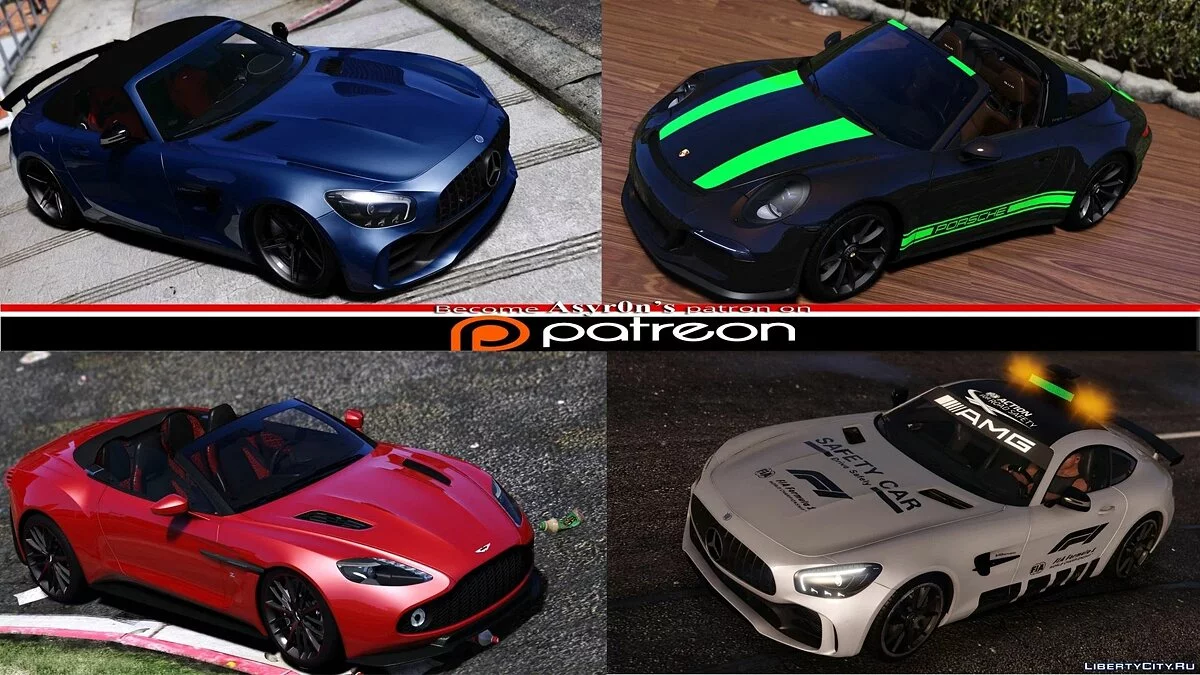 2020 Mercedes-Benz AMG GT-R Roadster [Animated Roof] [Add-On | Template] 1.0 / GTA 5