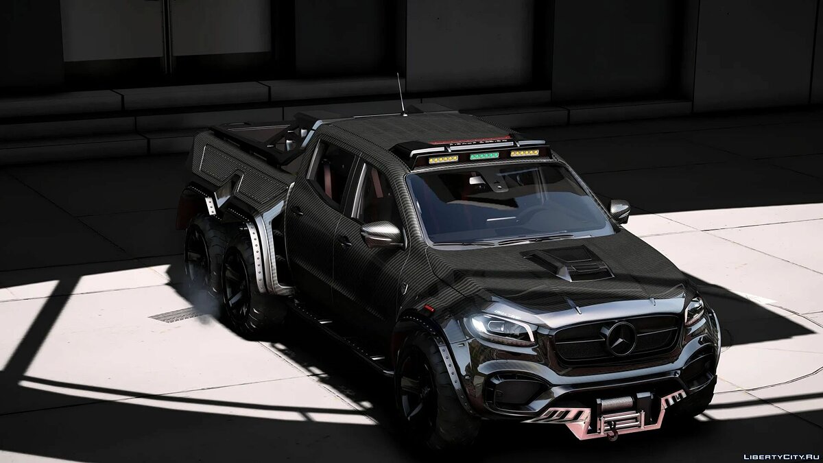 Скачать 2020 Mercedes-Benz X Class Pickup Design [Add-On] 1.0 для GTA 5