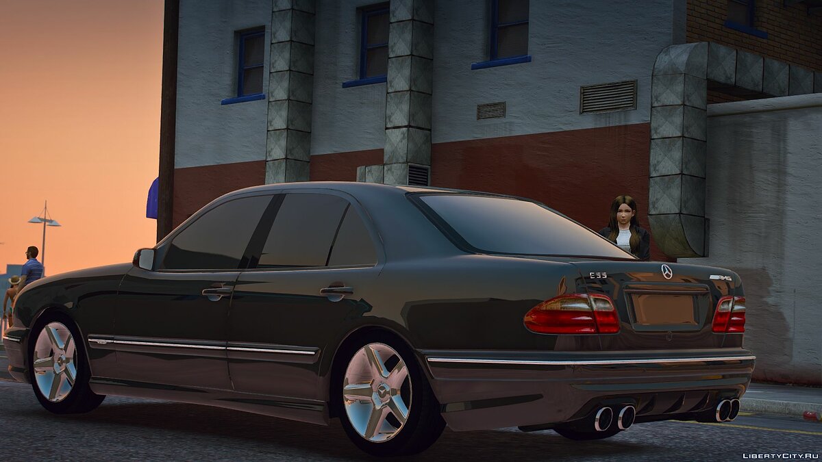 Скачать Mercedes-Benz E55 AMG W210 для GTA 5