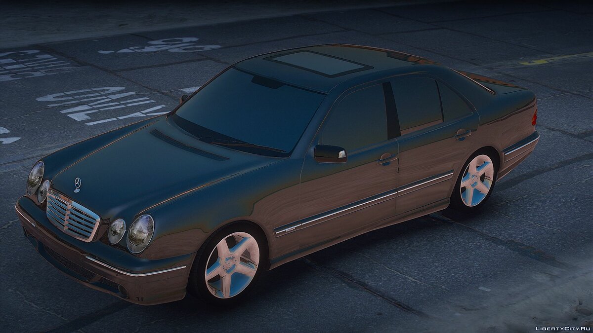 Скачать Mercedes-Benz E55 AMG W210 для GTA 5