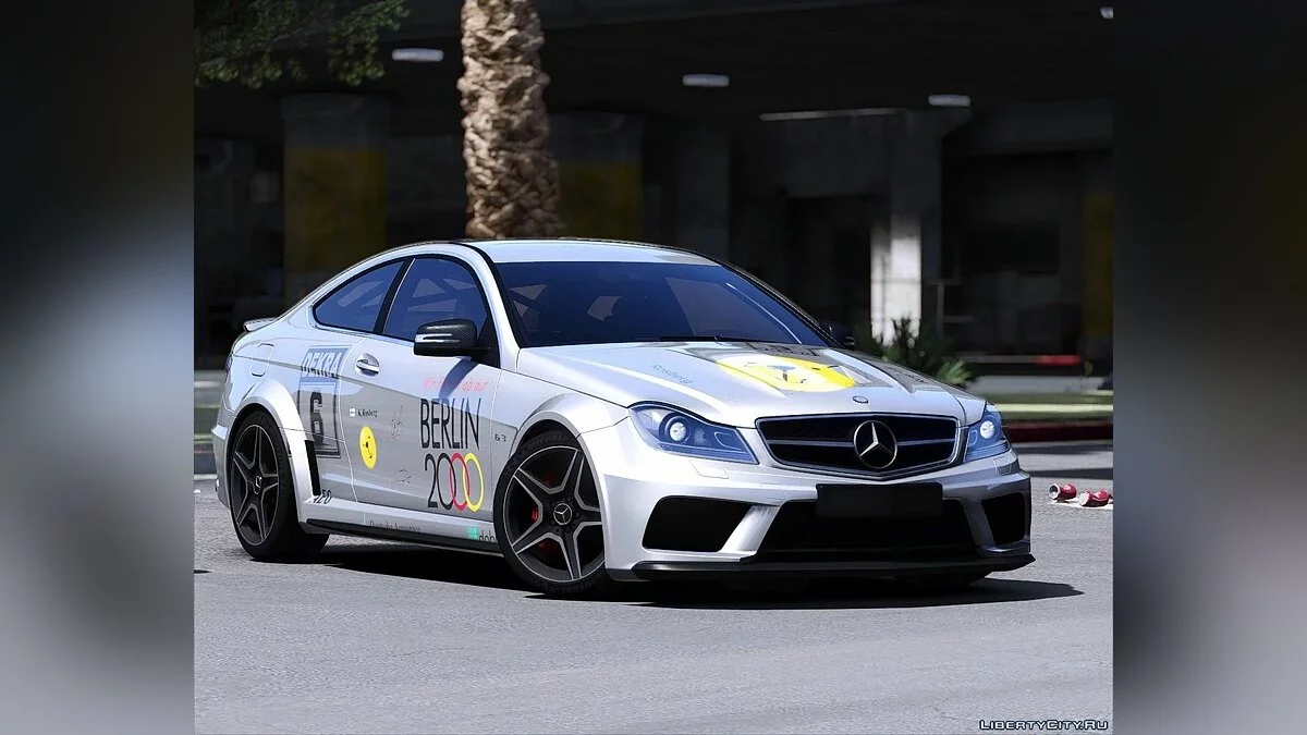2012 Mercedes-Benz C63 AMG Coupe Black Series [Add-On | Tuning | Extras | Template] 1.1b / GTA 5